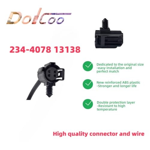 DOICOO 234-4078 13138 Oxygen O2 Sensor fit for Chrysler 300M Concorde Intrepid Sebring Stratus 2001 2002 2003 2004,Dodge Dakota Durango Jeep Cherokee Wrangler 2344078,1997 1998 1999 2000,Downstream - Image 4