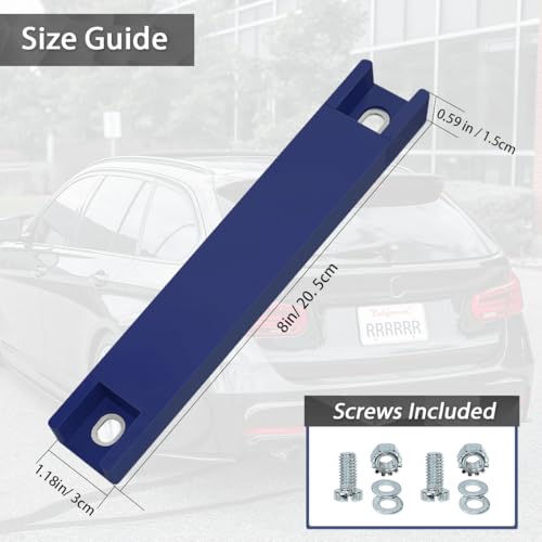 WFPOWER 6 Pack Magnetic License Plate Holder, Blue Temp Tag Holder for Car Dealer License Plates on Test Drives, Magnet License Plate Holder License Plate Magnetic Mount, License Plate Magnet for 4x4 - Image 5