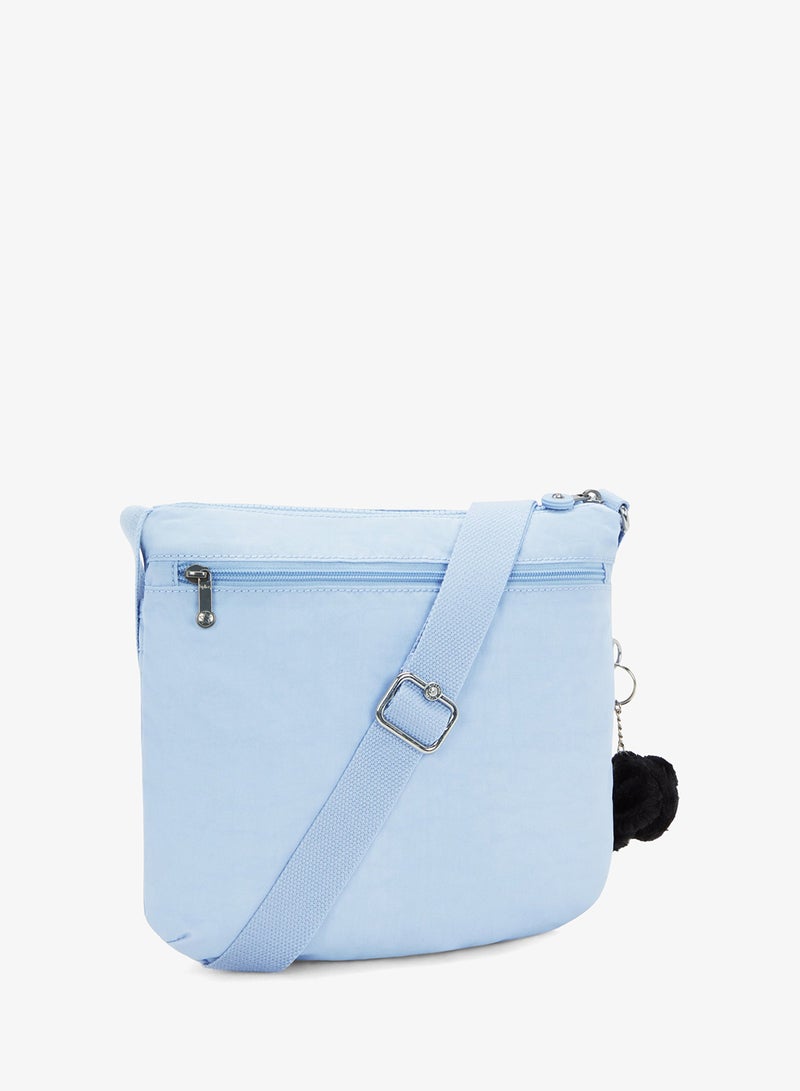 kipling Arto Shoulder Bag Across Body Cloudy Sky Blue - Image 3