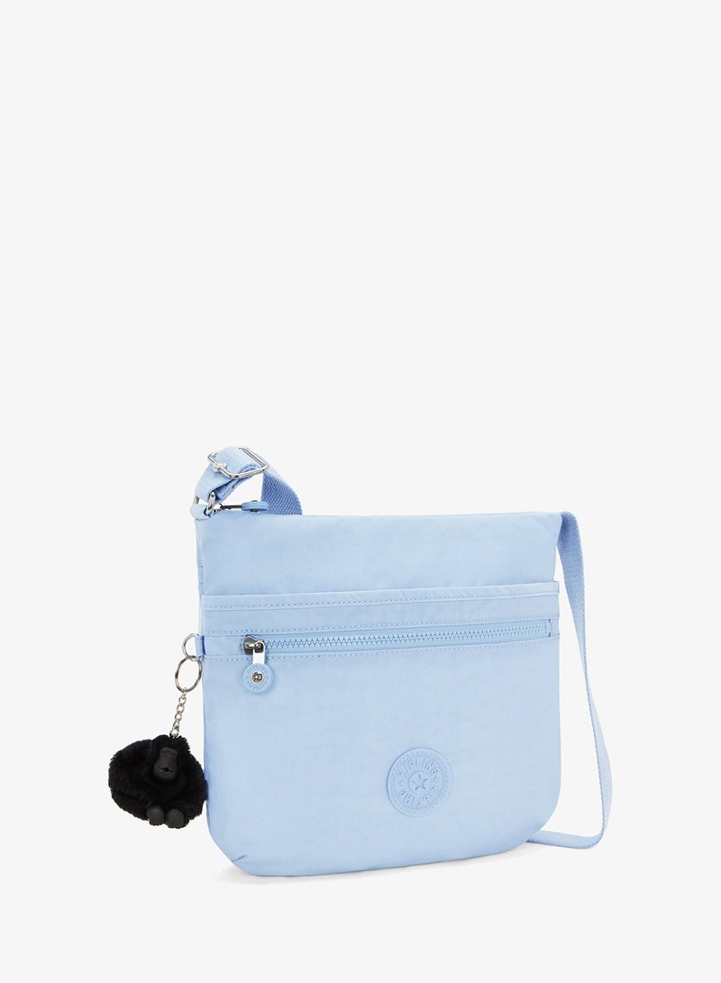 kipling Arto Shoulder Bag Across Body Cloudy Sky Blue - Image 4