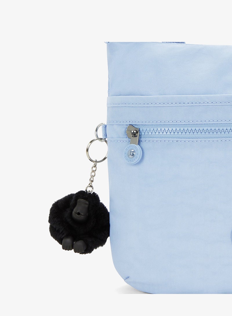 kipling Arto Shoulder Bag Across Body Cloudy Sky Blue - Image 5