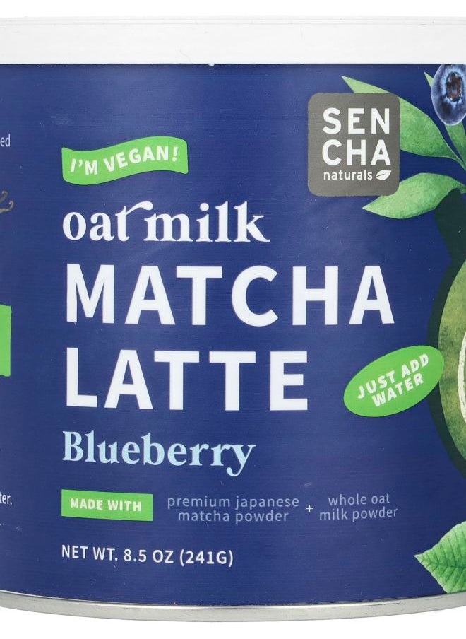 Sencha Naturals Oat Milk Matcha Latte Blueberry 8.5 oz (241 g) 
