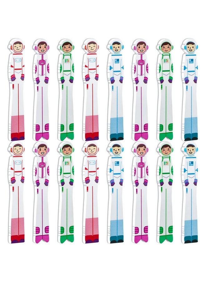 Junkin - 32 Pieces Writing Tools Spacers For Writing Handwriting Spacer Tool Classroom Management Tools For Students To Learn Proper Word Spacing(Spaceman) - Image 1