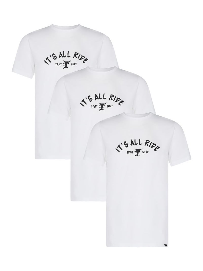 Termit Men's 3-Pack Sunshade T-Shirts – UPF 40+ Protection, Quick-Drying Fabric, Comfortable Fit for Outdoor and Water Activities - Image 1