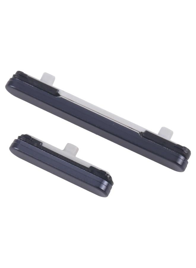 إيروريكس لهاتف Samsung Galaxy S25 Ultra SM-S938B، 10 قطع من زر التشغيل وزر التحكم في مستوى الصوت (أسود) - Image 2