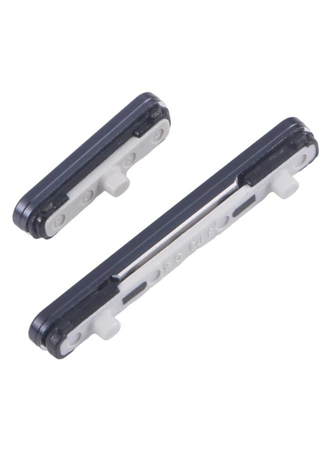 إيروريكس لهاتف Samsung Galaxy S25 Ultra SM-S938B، 10 قطع من زر التشغيل وزر التحكم في مستوى الصوت (أسود) - Image 3