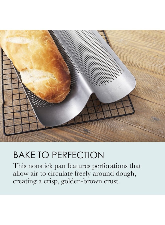chicago metallic Chicago Metallic Commercial II Non-Stick Perforated French Bread Pan, Perfect for creating a crisp, golden-brown crust, - Image 4