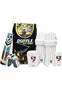 SG Summer Camp Kashmir Cricket Kit | For All Ages | Right Hand | Size 4 | Polyester | Cricket Set Kit Bag  - Image 1
