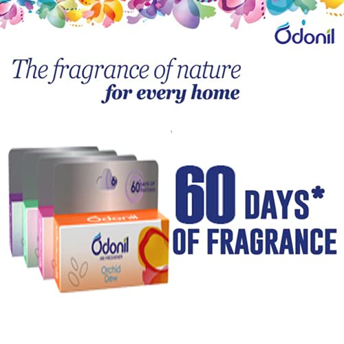 Odonil Bathroom Air Freshener Blocks 100g - Buy 3 + 1 Free| Mixed Fragrance | With Odour Buster Technology - Image 2