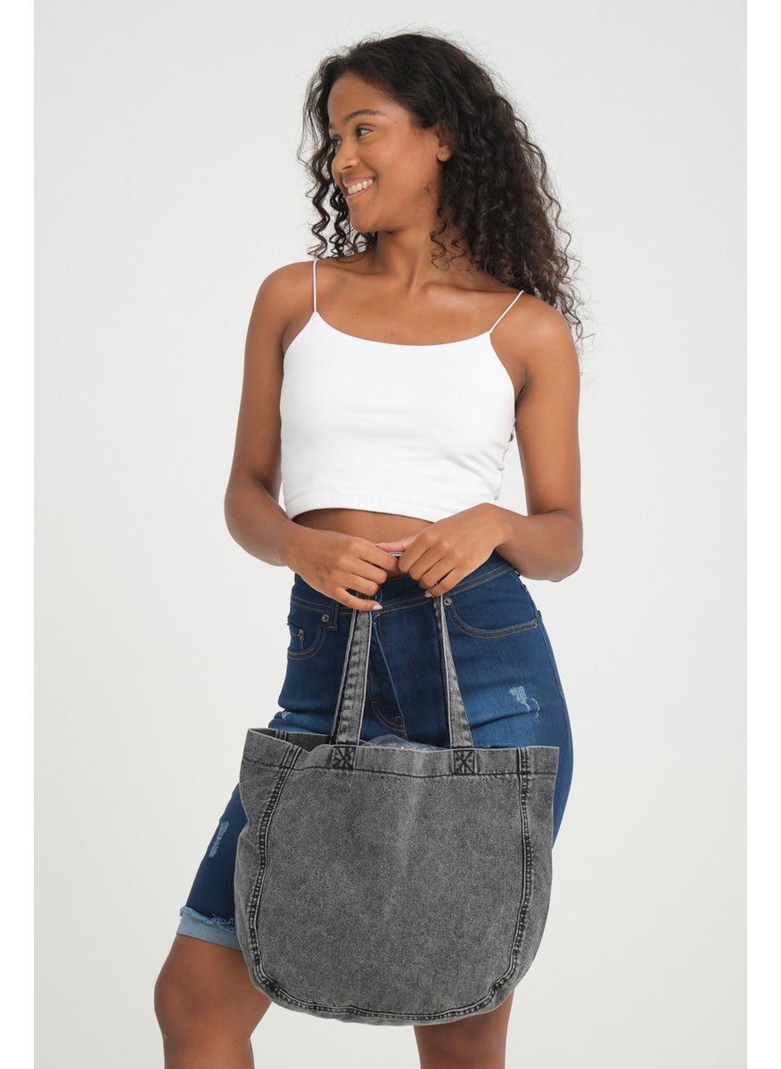 Era Lisa - Women's Hand Shoulder Denim Bag - Image 1