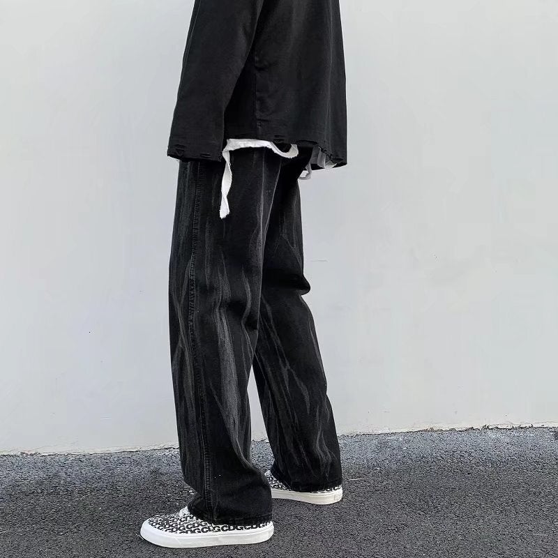 Unisex Casual Daily Denim Jeans - Image 1