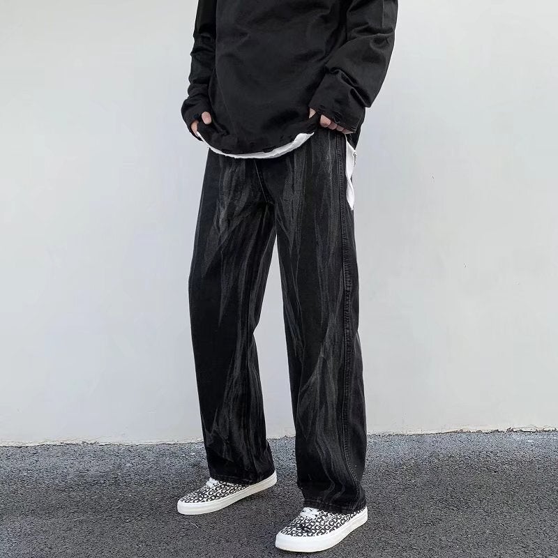 Unisex Casual Daily Denim Jeans - Image 4