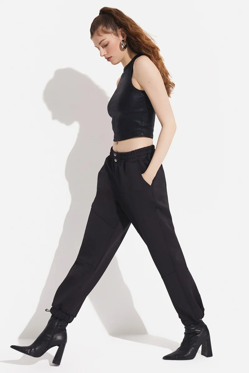 JUNE Elastic Leg Trousers