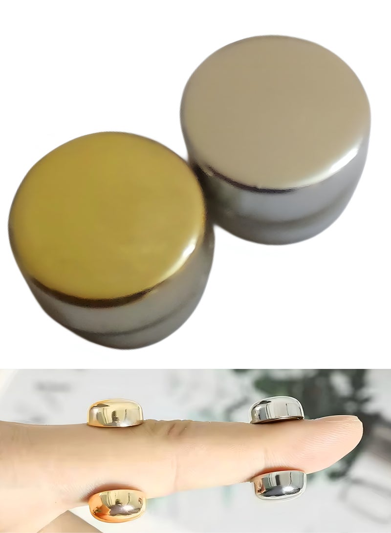 GoodBuy Set of two magnetic circle Hijab scarf women Turkish style pins - Image 1