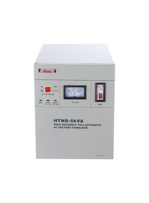 Himel 5 Kva Voltage Stabilizer, Htnd, Terminal Connect, Output 220V With 1 Fan