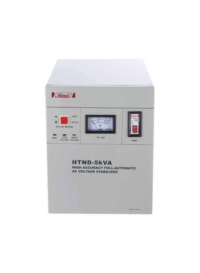 Himel 5 Kva Voltage Stabilizer, Htnd, Terminal Connect, Output 220V With 1 Fan