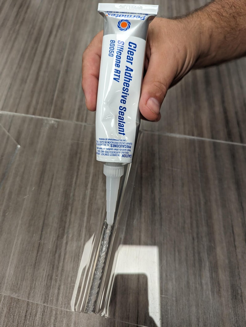 Permatex 80050 Clear RTV Silicone Adhesive Sealant, 3 oz (Pack of 2) - Image 4