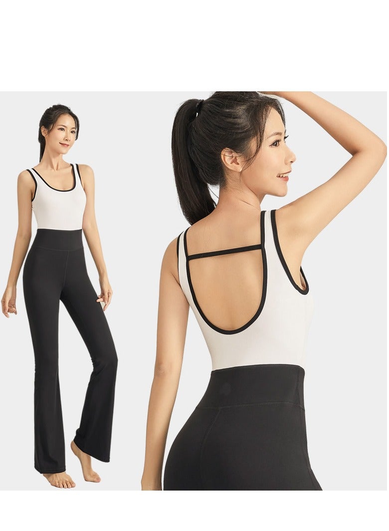 Women's Fitness Fitness Tight, Breathable and Beautiful Back One piece Micro La Yoga Clothing  - Image 1