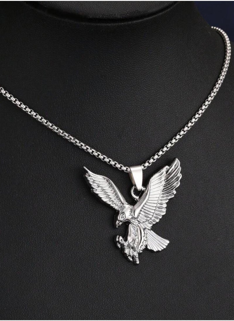 JewelryEveryday Silver Stainless Steel Necklace For Men Size 60cm  - Image 2