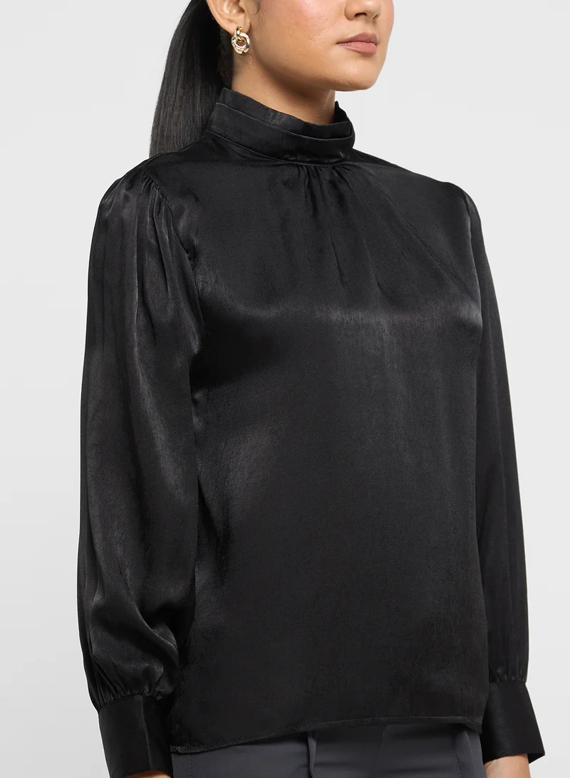 ELLA Puff Sleeve Top