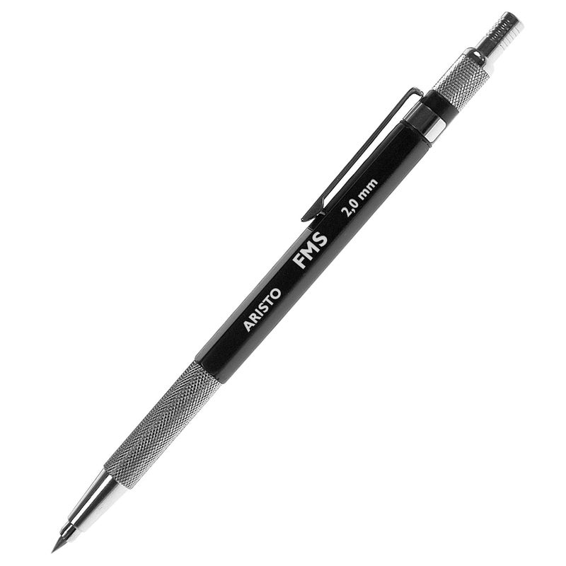 Aristo GEOtec Mechanical Pencil 2 Mm Hb Black - Image 1