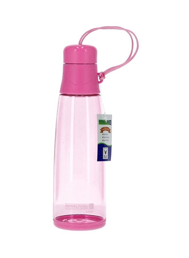 Royalford Water Bottle Pink 520ml - Image 1