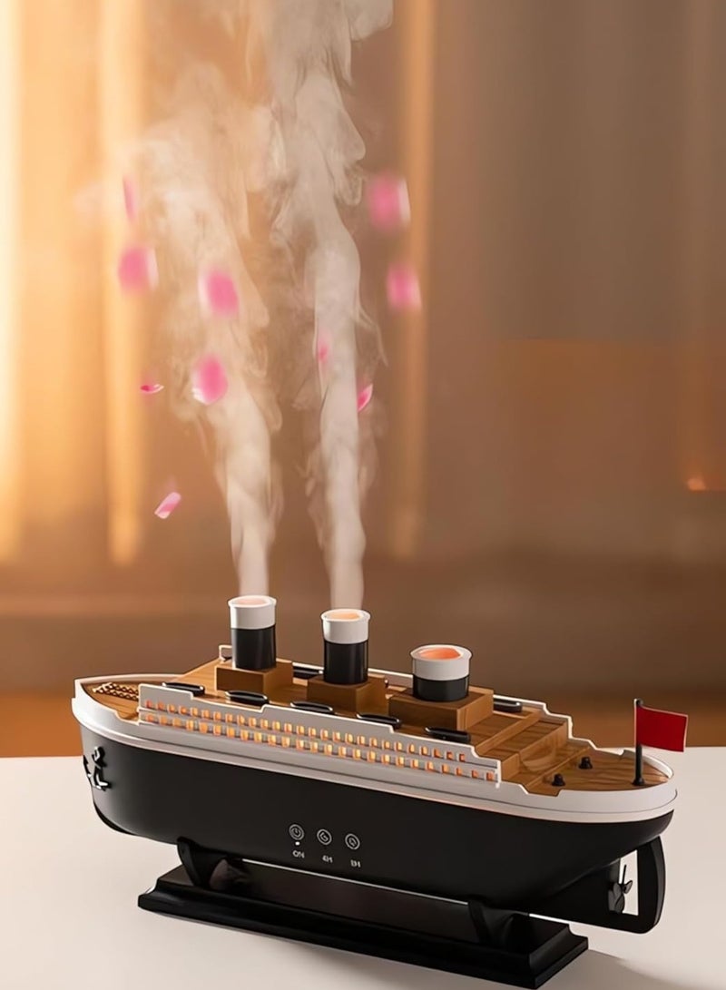 Jellyfish Aroma Diffuser 250ml Aromatherapy Humidifier Essential Oils Diffuser Wireless Remote Control Fountain Bedside Sleep Relaxation Mood Air Aromatherapy For Home Office and Bedroom Use MN299 - Image 2