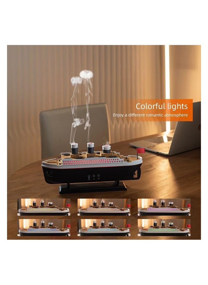 Jellyfish Aroma Diffuser 250ml Aromatherapy Humidifier Essential Oils Diffuser Wireless Remote Control Fountain Bedside Sleep Relaxation Mood Air Aromatherapy For Home Office and Bedroom Use MN299 - Image 3