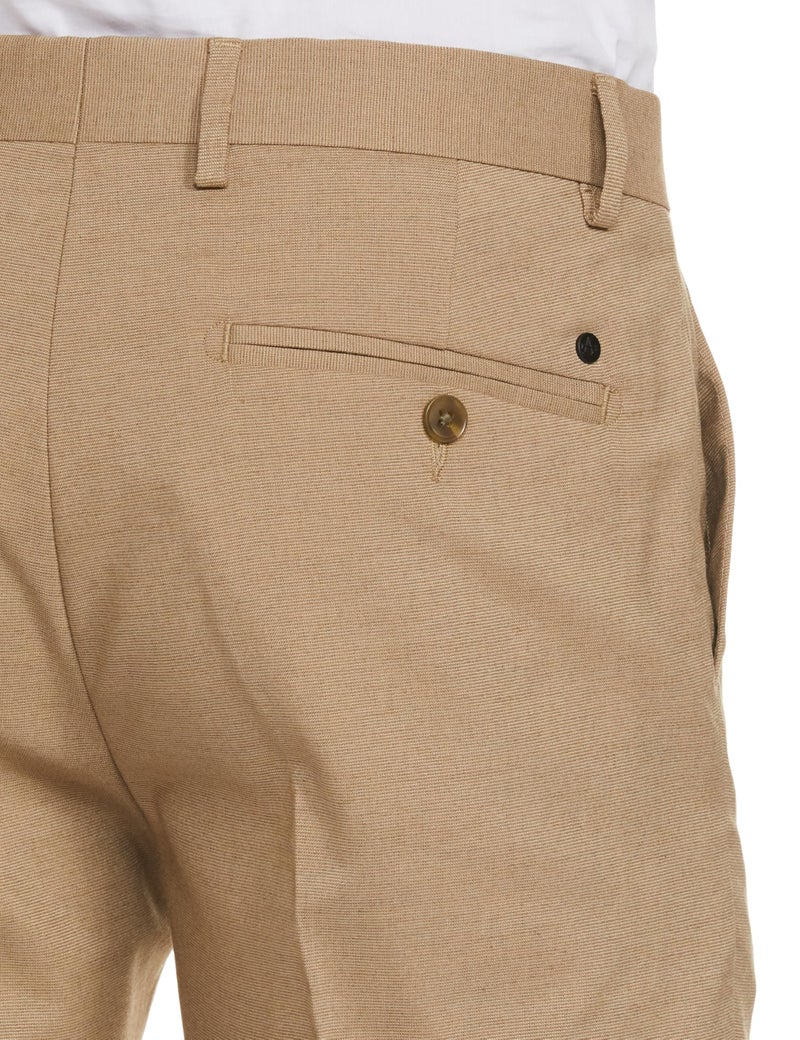 Arrow Men's Tapered Pants (ARAEOTR1394_Khaki, Mid Rise, 30 - Image 4