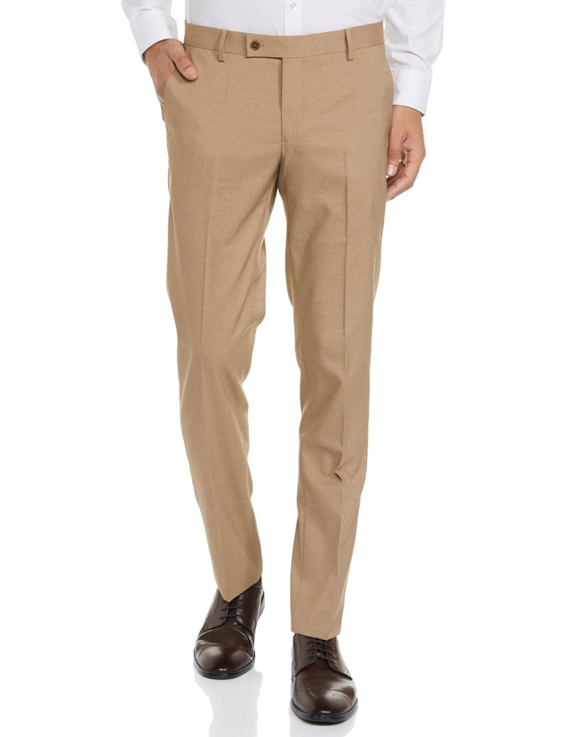 Arrow Men's Tapered Pants (ARAEOTR1394_Khaki, Mid Rise, 30 - Image 2