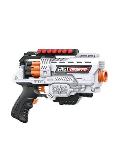 Fast Pioneer Electric Gun - Foam Bullet Blaster with 16X Bullet Capacity