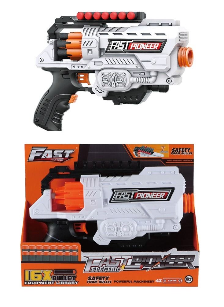 Generic - Fast Pioneer Electric Gun - Foam Bullet Blaster with 16X Bullet Capacity - Image 1