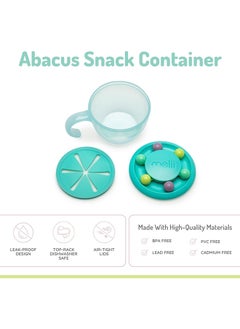 melii Snack Container With Educational Beads For Babies, Toddlers And Kids  - Image 3