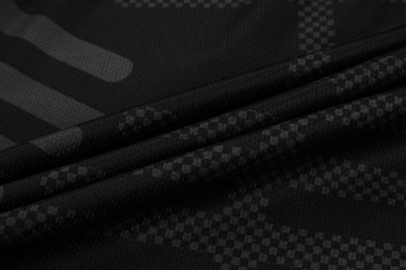 GCRFL Men's Cycling Jersey Set Road Bike Shorts Sleeves Jersey Zipper Pokcet Bib Shorts with Padded, Cycling Clothing kit Men (Black, L) - Image 4