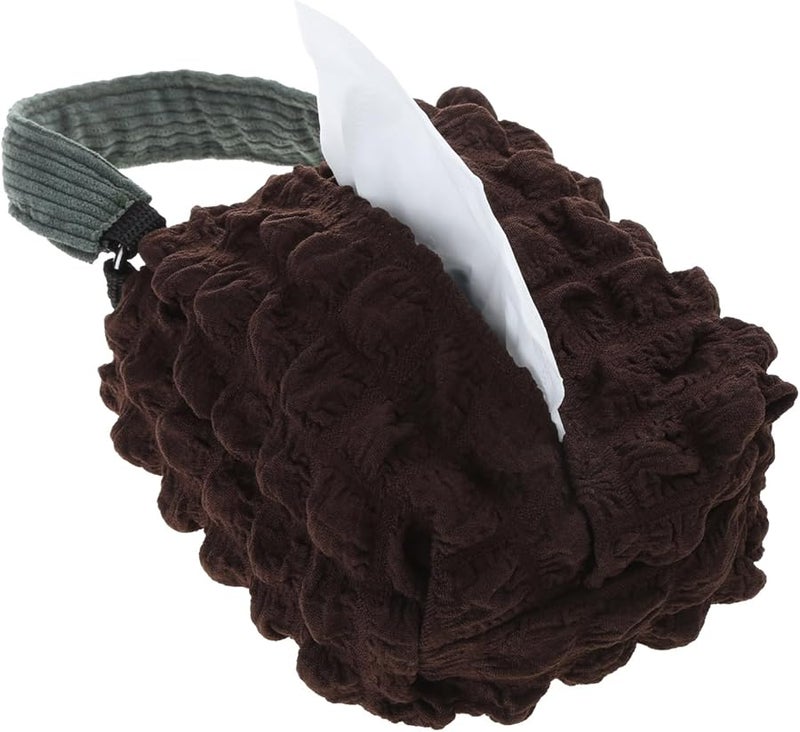 صندوق حامل مناديل ورقية ملون لحامل سطح السيارة ومنظم تخزين المنزل - Image 3