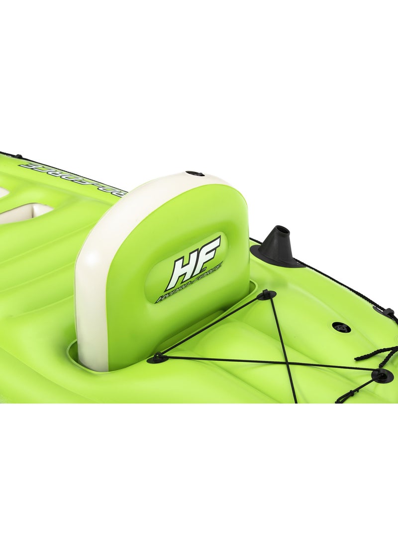 Bestway Bestway Hydro-Force Koracle Fishing Boat | Inflatable Kayak | Boat Set with Hand Pump, Paddle and Storage Bag | Water Adventure - Image 2