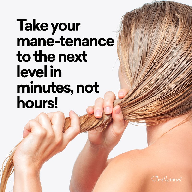 Just Nutritive Thicker Hair Conditioner | Best Conditioner for Thicker Hair | Leaves hair soft, silky with a fuller looking appearance that shines with lushness - Image 3