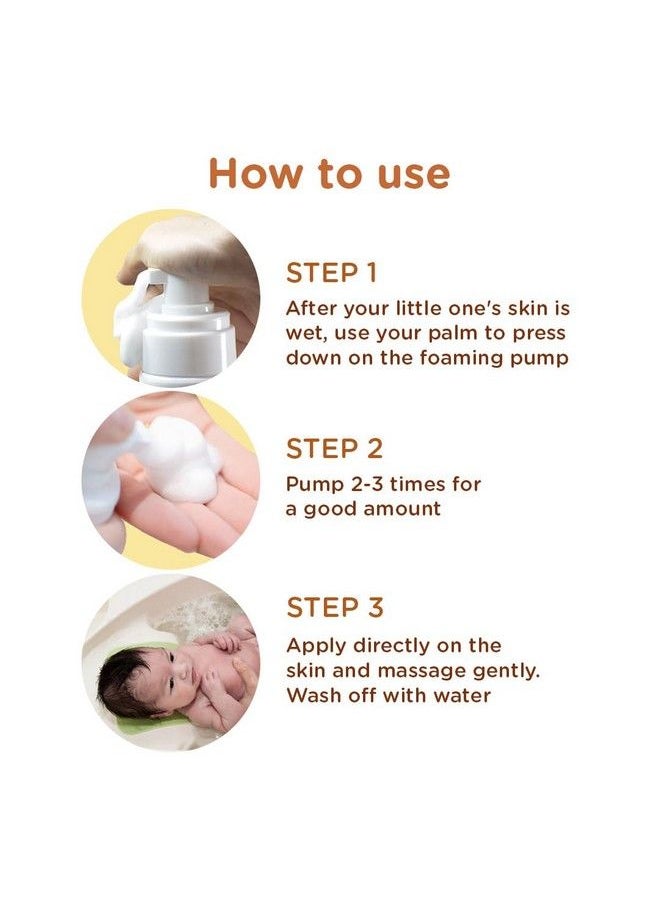 CITTA - ’S Tender Foaming Baby Wash With Coconut & Aloe Vera ; Soothe Dry Itchy Skin ; Natural Baby Body Wash For Bath ; Skin Friendly Ph ; Dermatologically Tested ; 0 10 Years ; 150Ml - Image 1