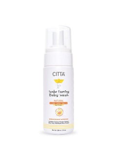 ’S Tender Foaming Baby Wash With Coconut & Aloe Vera ; Soothe Dry Itchy Skin ; Natural Baby Body Wash For Bath ; Skin Friendly Ph ; Dermatologically Tested ; 0 10 Years ; 150Ml