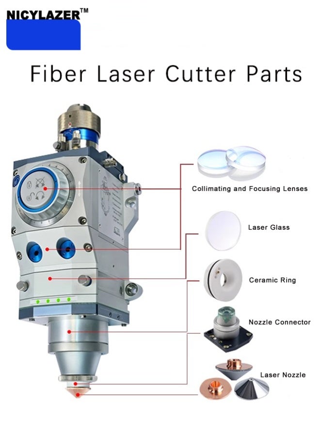 D41M11H48.5 Laser Ceramic Ring JQ12KW for High-Power Laser Cutting Machines - Image 4