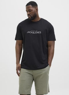 JACK & JONES Plus Size Crew Neck T-Shirt  - Image 1