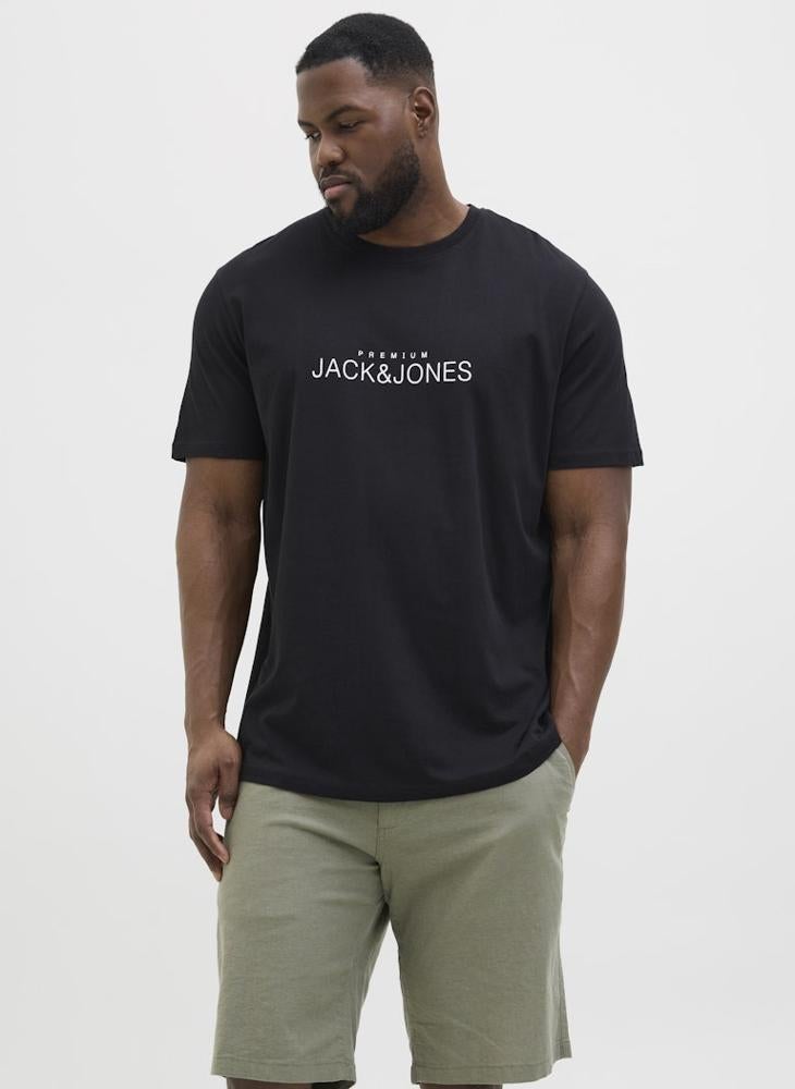 JACK & JONES Plus Size Crew Neck T-Shirt  - Image 1