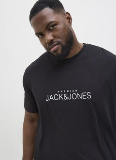 JACK & JONES Plus Size Crew Neck T-Shirt  - Image 3