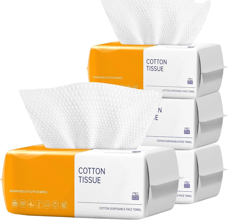 KUKEO 100 Count Disposable face towelettes - Image 1