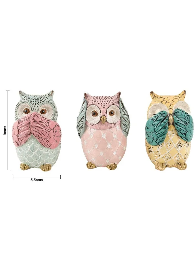 Chumbak Wise Owls Decor Set