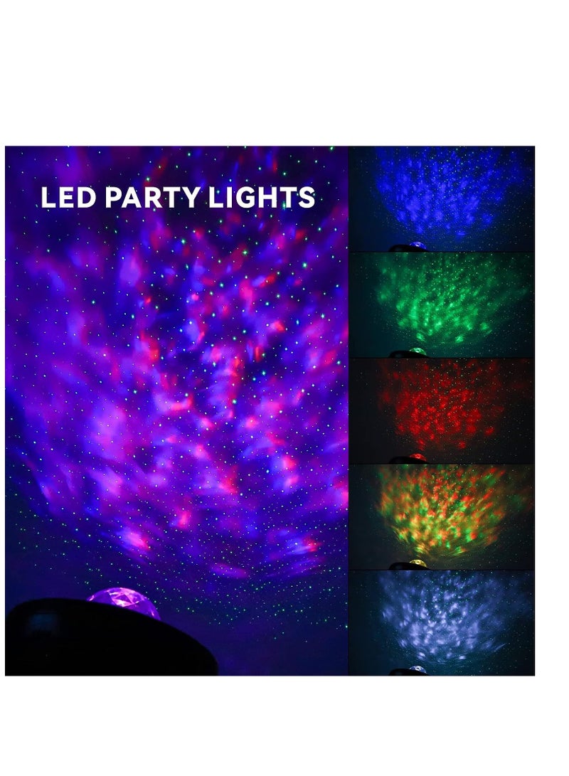 LED Star Light Projector,Baytion Starry Night Lights & Rotating Ocean Wave Music Projection Lamp with Remote Control Bluetooth Speaker for Kids Room Bedroom,Living Room Decoration - Image 4