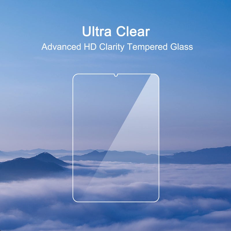 Ailun Screen Protector for iPad Mini 7 A17 Pro 7th Gen 2024 & Mini 6th Gen 2021 Release, 8.3 Inch,Tempered Glass 2.5D Edge,iPad Mini 7 & 6,Case Friendly,2 Pack - Image 4
