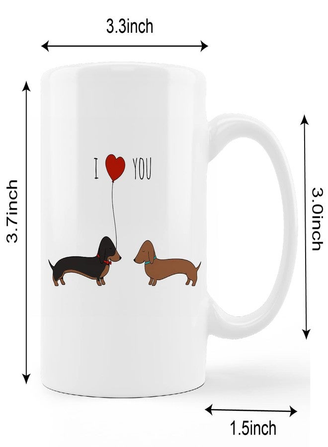 kunlisa Funny Dachshund Gifts for Women Coffee Mug,Dog Coffee Mug,Wiener Dog Gifts for Women - Image 5