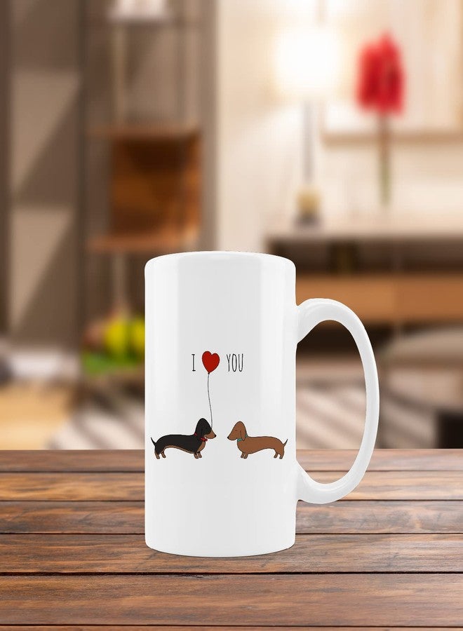 kunlisa Funny Dachshund Gifts for Women Coffee Mug,Dog Coffee Mug,Wiener Dog Gifts for Women - Image 4