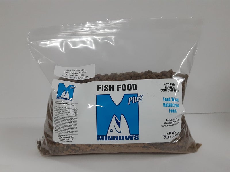 Minnow Fish Food Pellets (3 Pound)